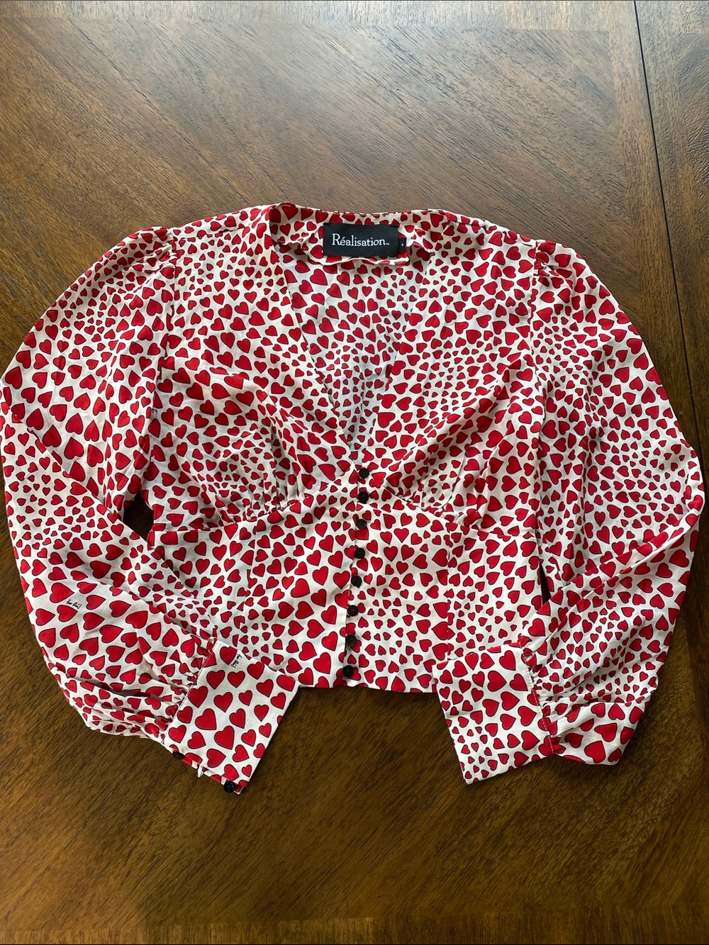 Authentic silk with the hidden 'for Real' signature in the print (see photos)